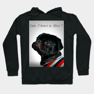 Pug: Can I have a Kiss ? Hoodie